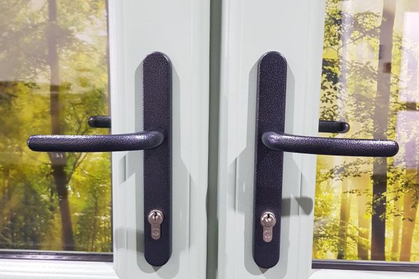 French door Double Lever handles