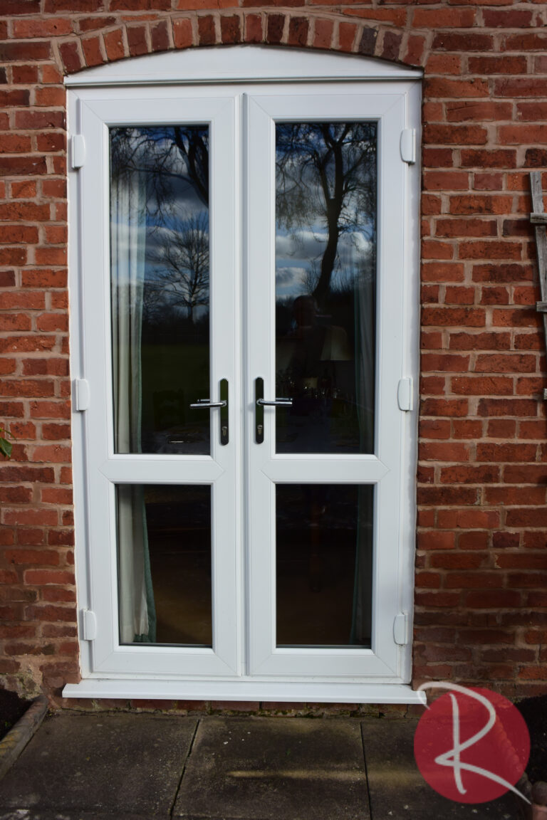White uPVC French Doors Royale Collection Watermarked
