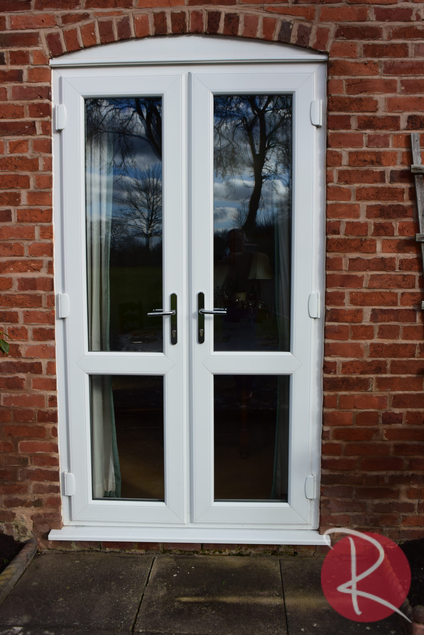 White uPVC French Doors Royale Collection Watermarked