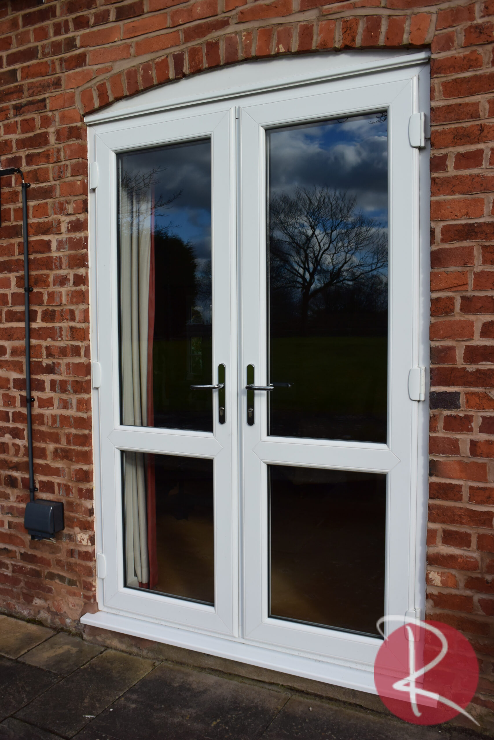 White uPVC French Doors Royale Collection Watermarked