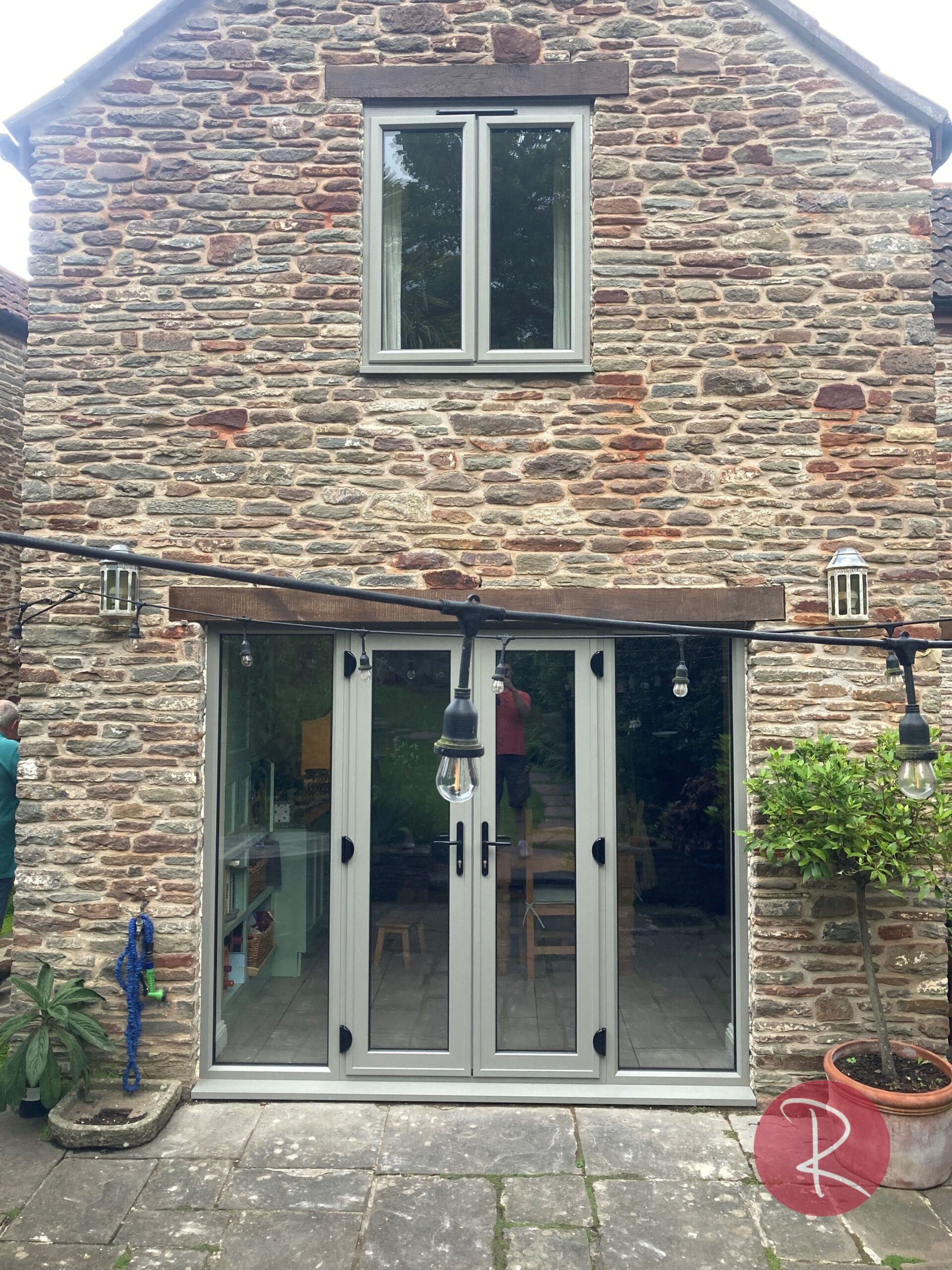 high quality aluminium French doors