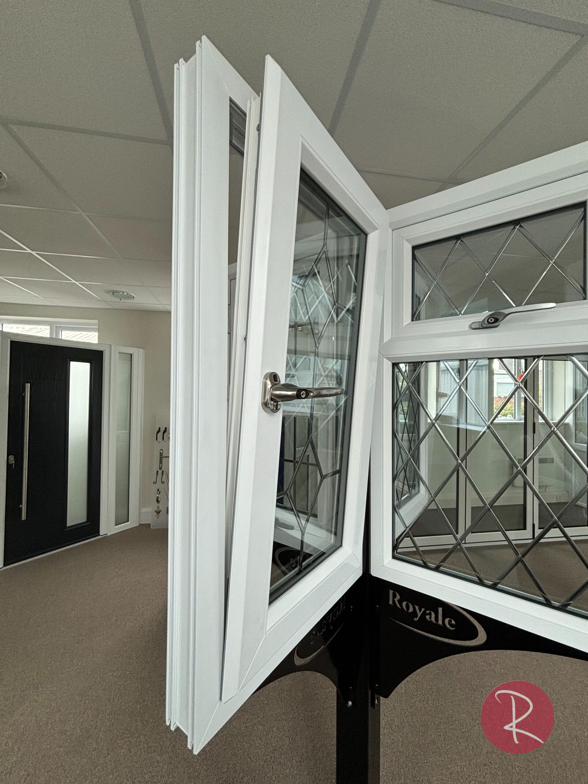 White uPVC Tilt and Turn Window Royale Collection Watermarked